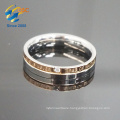 Popular women like fashion engraving stainless steel ring